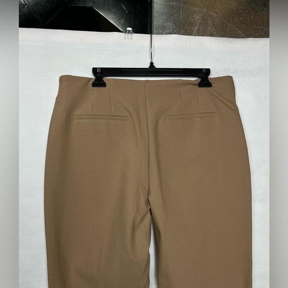 RAchel Zoe Tan Dress Pants high waisted size 14 - Picture 7 of 10
